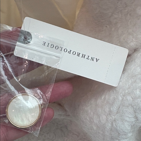 Maeve Ivory Teddy Jacket NWT - Picture 5 of 6